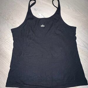 ALO Yoga Black Tank Top